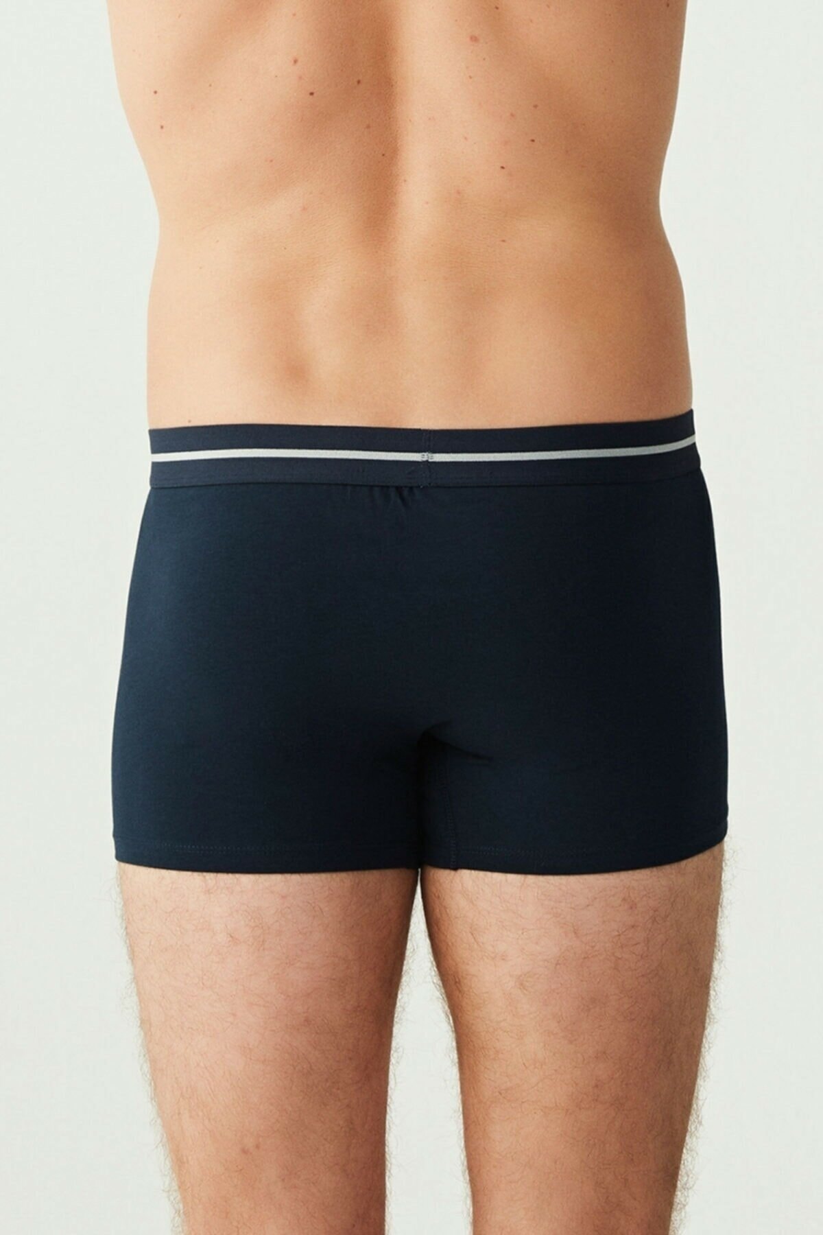 Bel Lastiği Baskılı 3lü Boxer Pamuklu Esnek U.S. Polo Assn. 80306 - Görsel