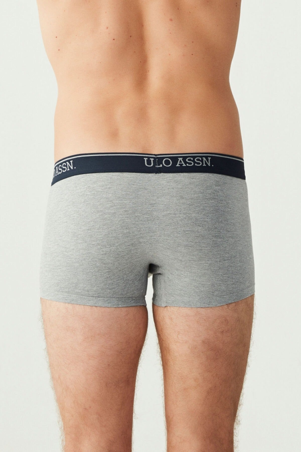 Bel Lastiği Baskılı Pamuklu Kısa Paça Boxer U.S. Polo Assn. 80263 - Görsel