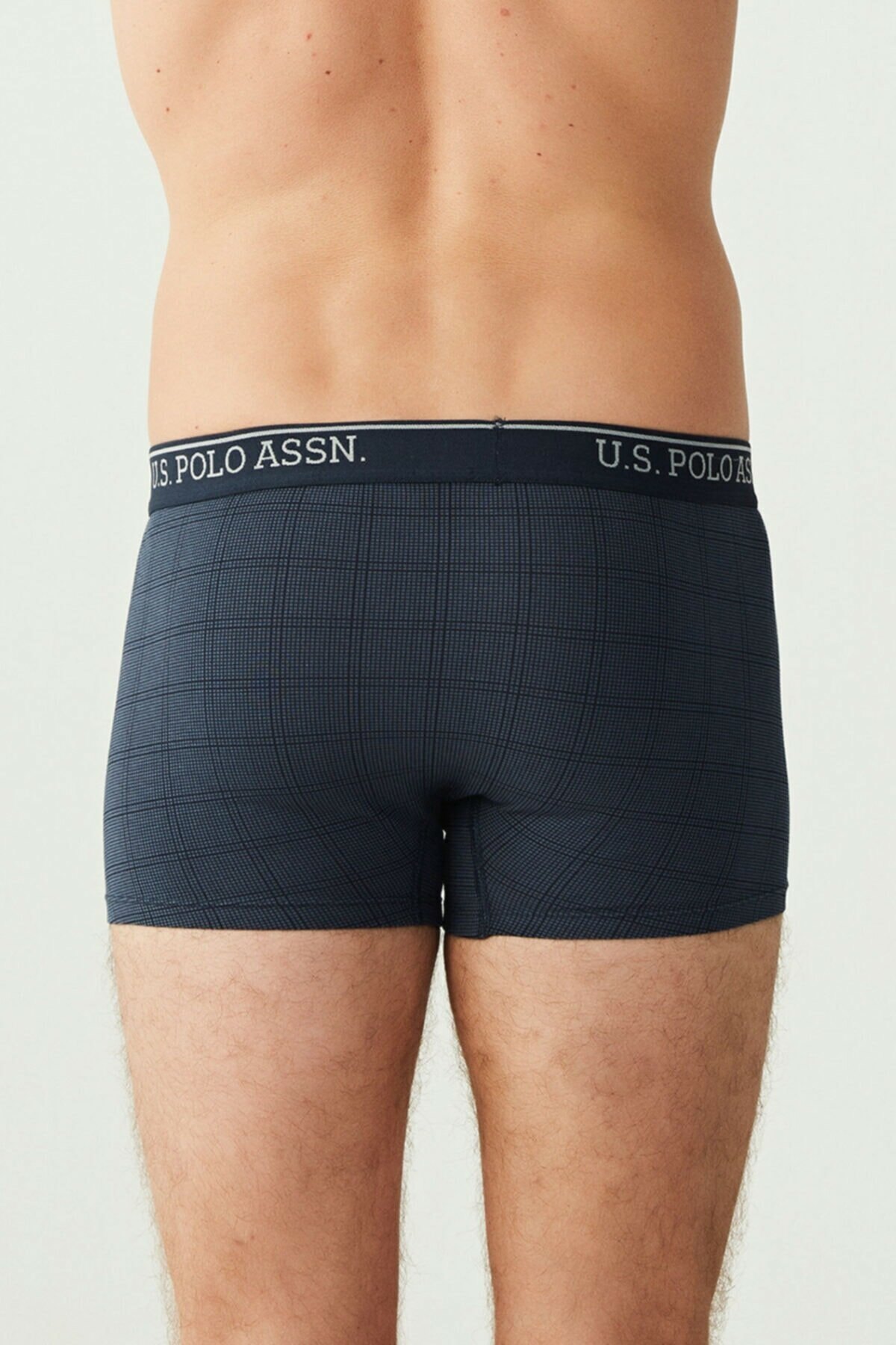 Bel Lastiği Baskılı Pamuklu Kısa Paça Boxer U.S. Polo Assn. 80263 - Görsel