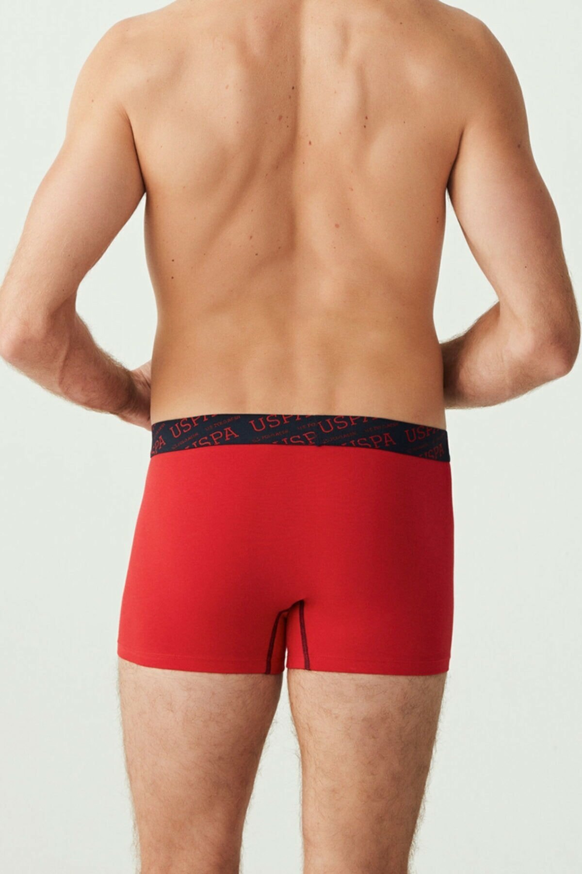 Bel Lastiği Baskılı Biye Detaylı Boxer U.S. Polo Assn. 80336 - Görsel
