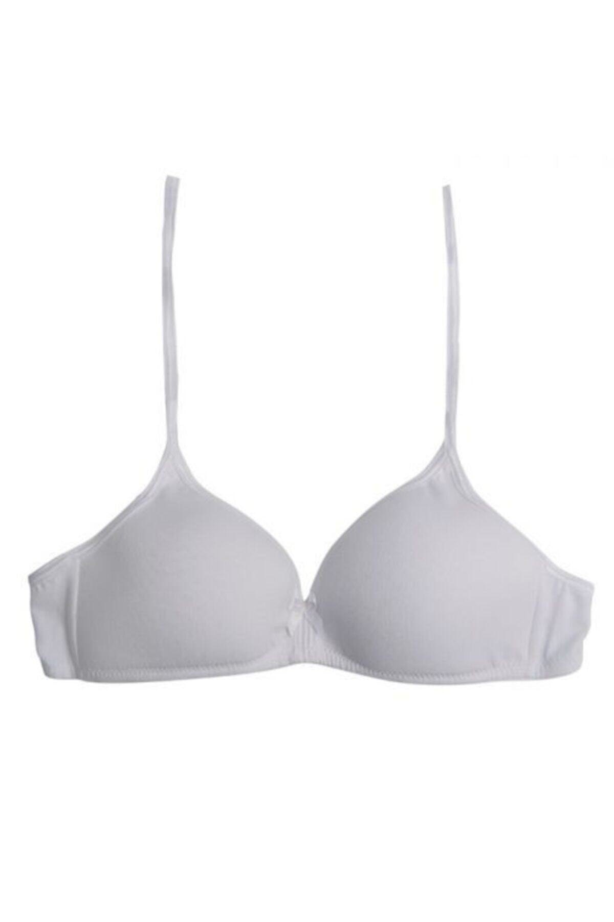 Yumuşak Kumaşlı Balensiz Alıştırma Sütyeni Moonlight 2155 - Beyaz