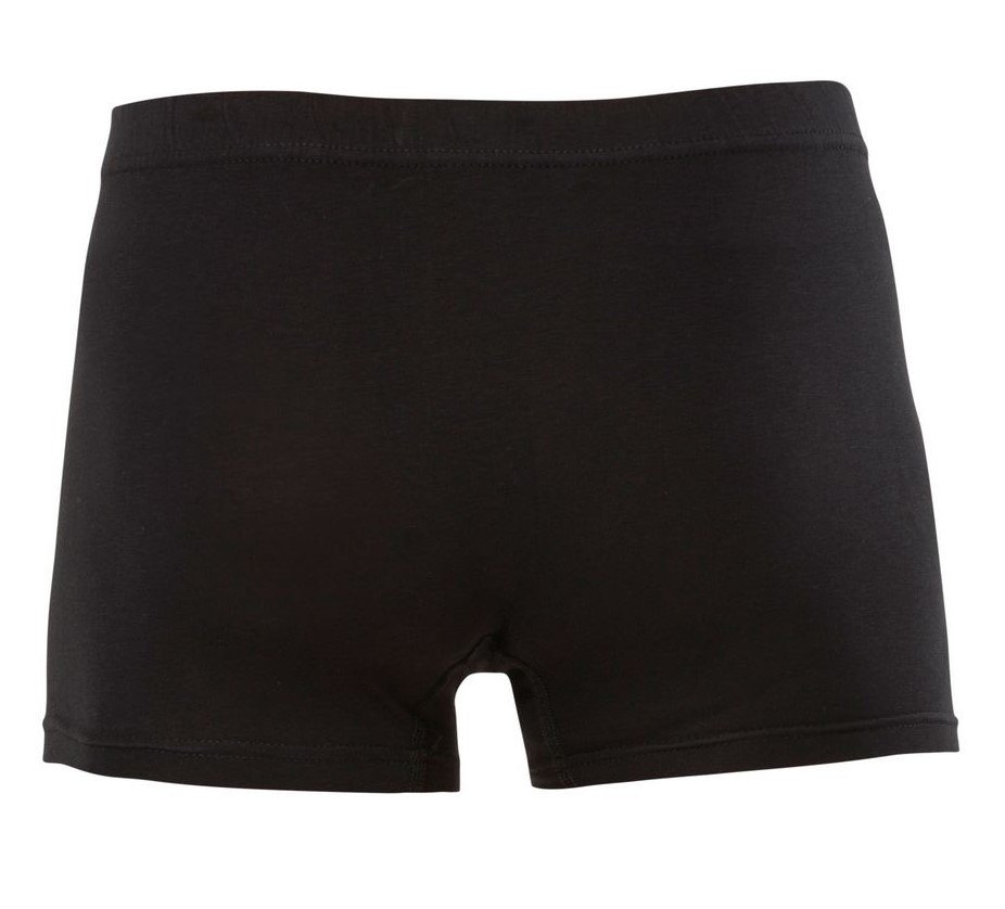 Pamuklu Esnek Bel Boxer Anıt 1271 - Siyah