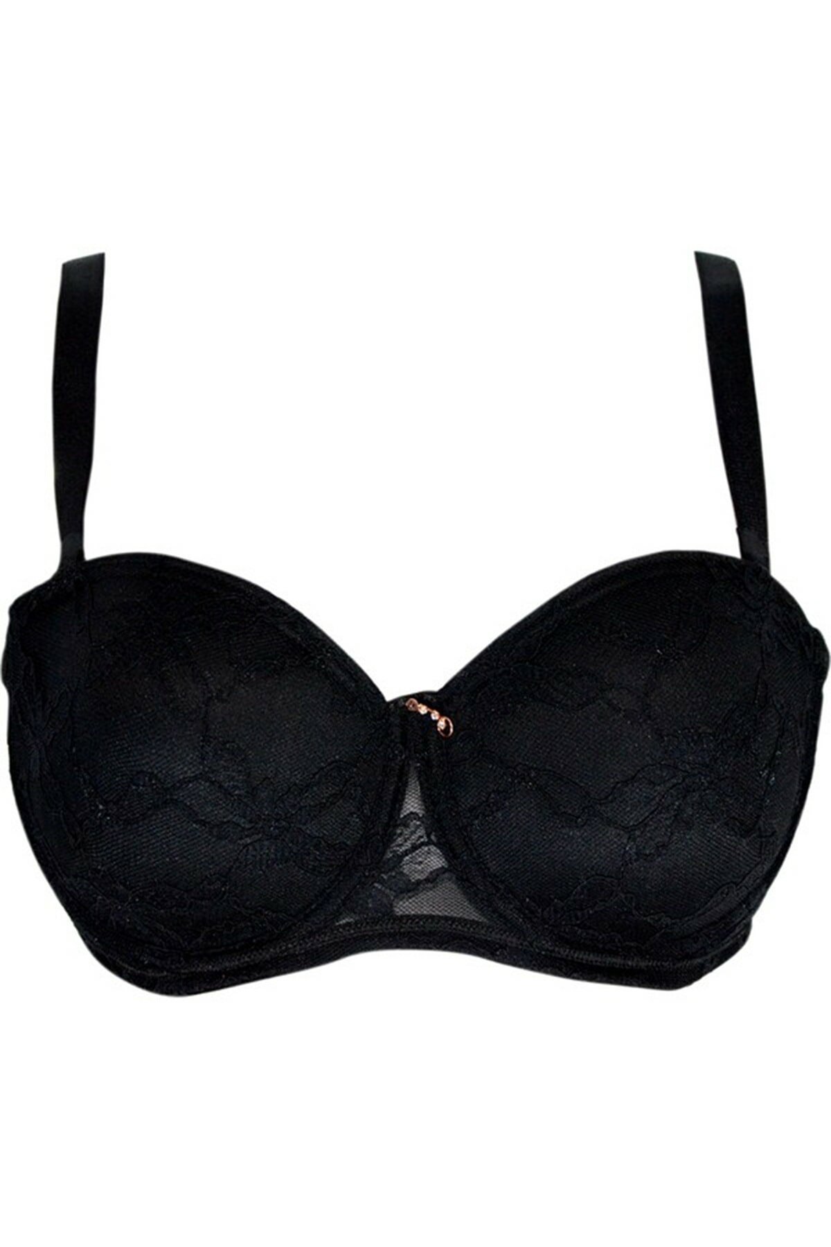 Dantel Kaplı Soft Sütyen Le Jardin 9350 - Siyah