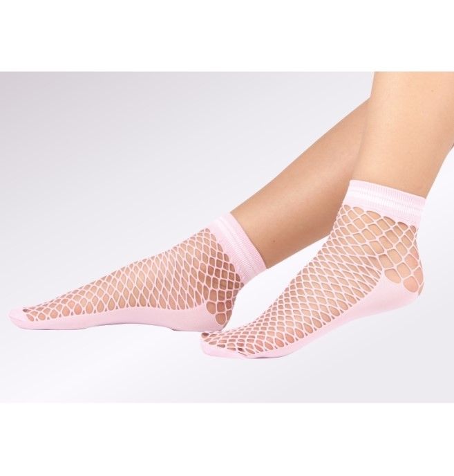 Düşük Denye Siyah Soket Çorap Daymod 1523011 - Pembe