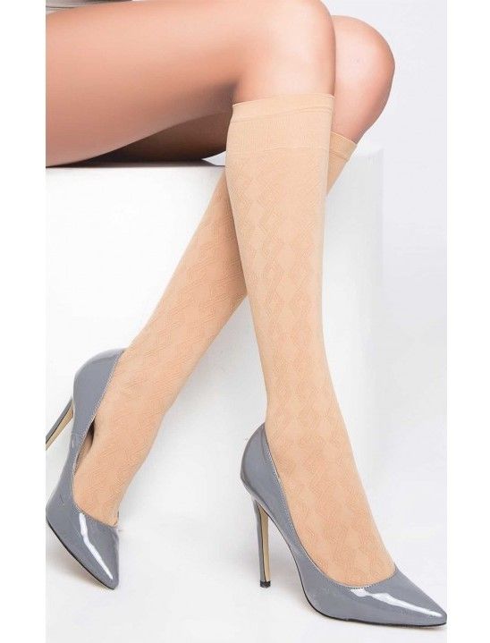 Düşük Denye Dizaltı Çorap Daymod 1222132 - Bronz