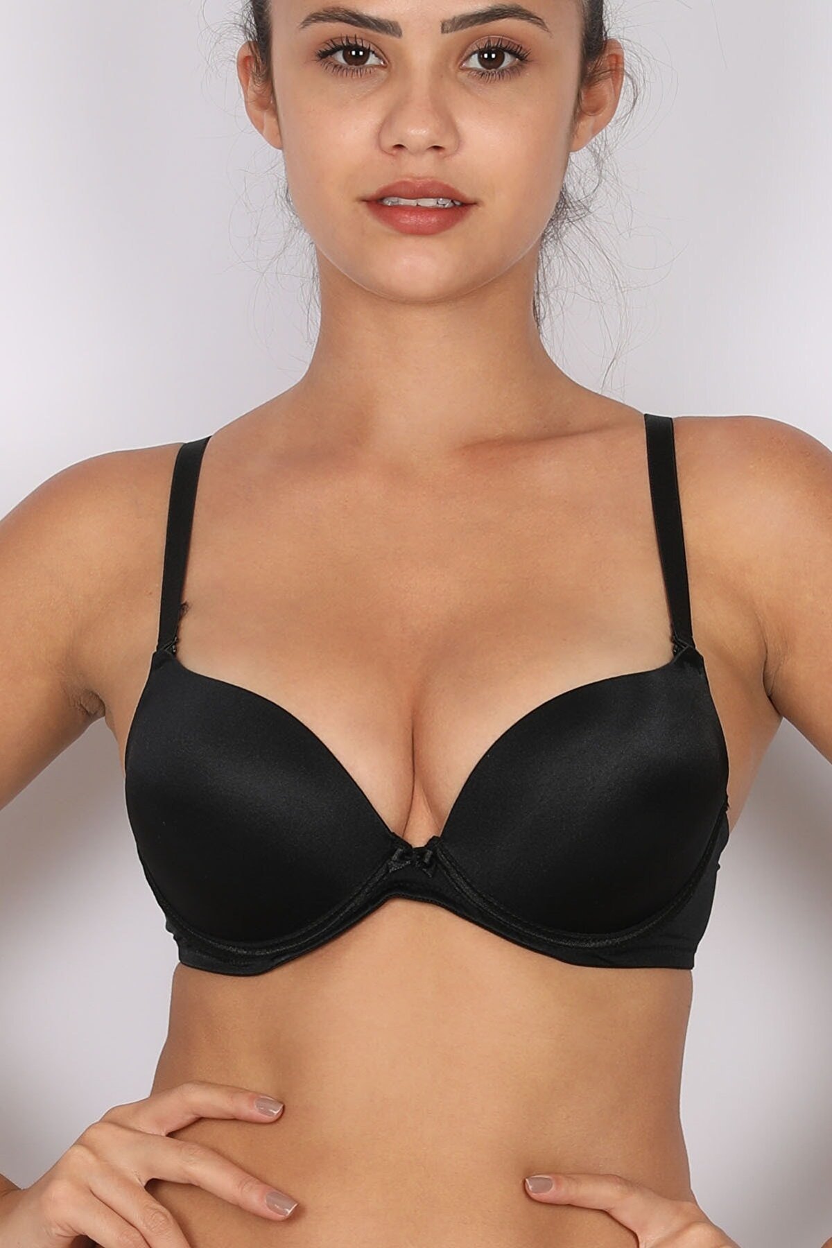 Balenli Destekli Sütyen Moonlight 109 - Siyah