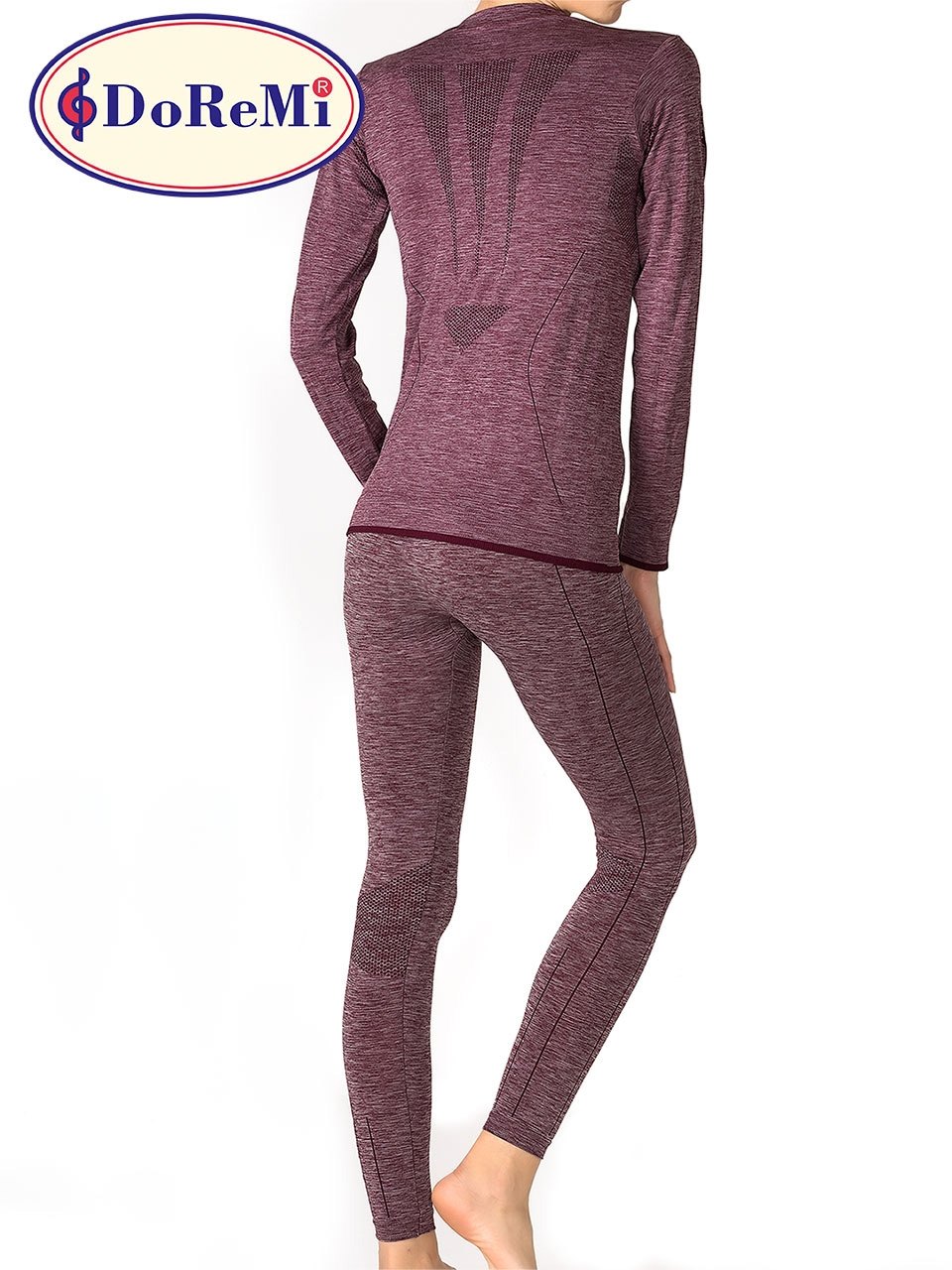 DoReMi Bayan Termal Sport & Home Wear - Bordo