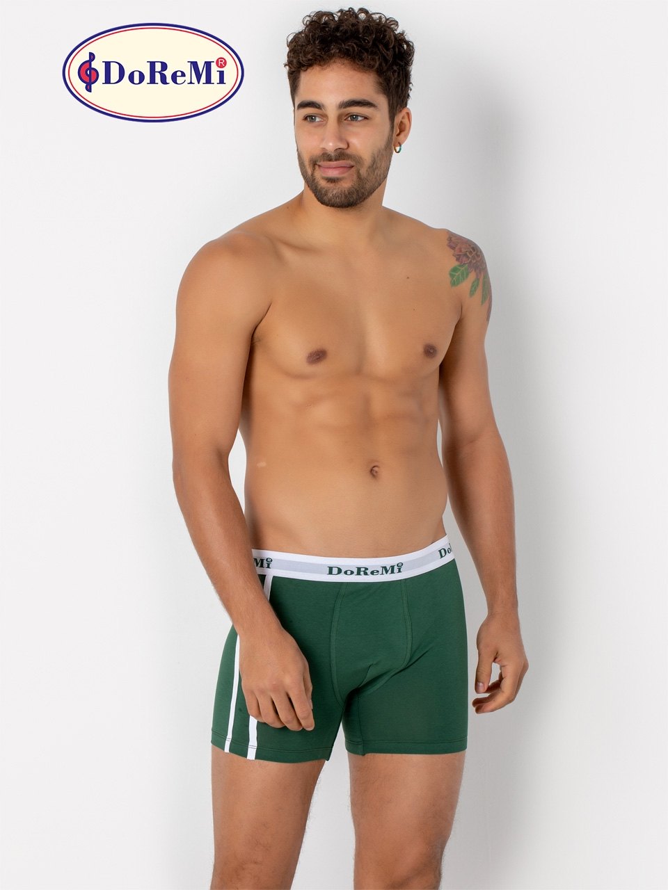 Yeşil Erkek Boxer DoReMi - Yeşil