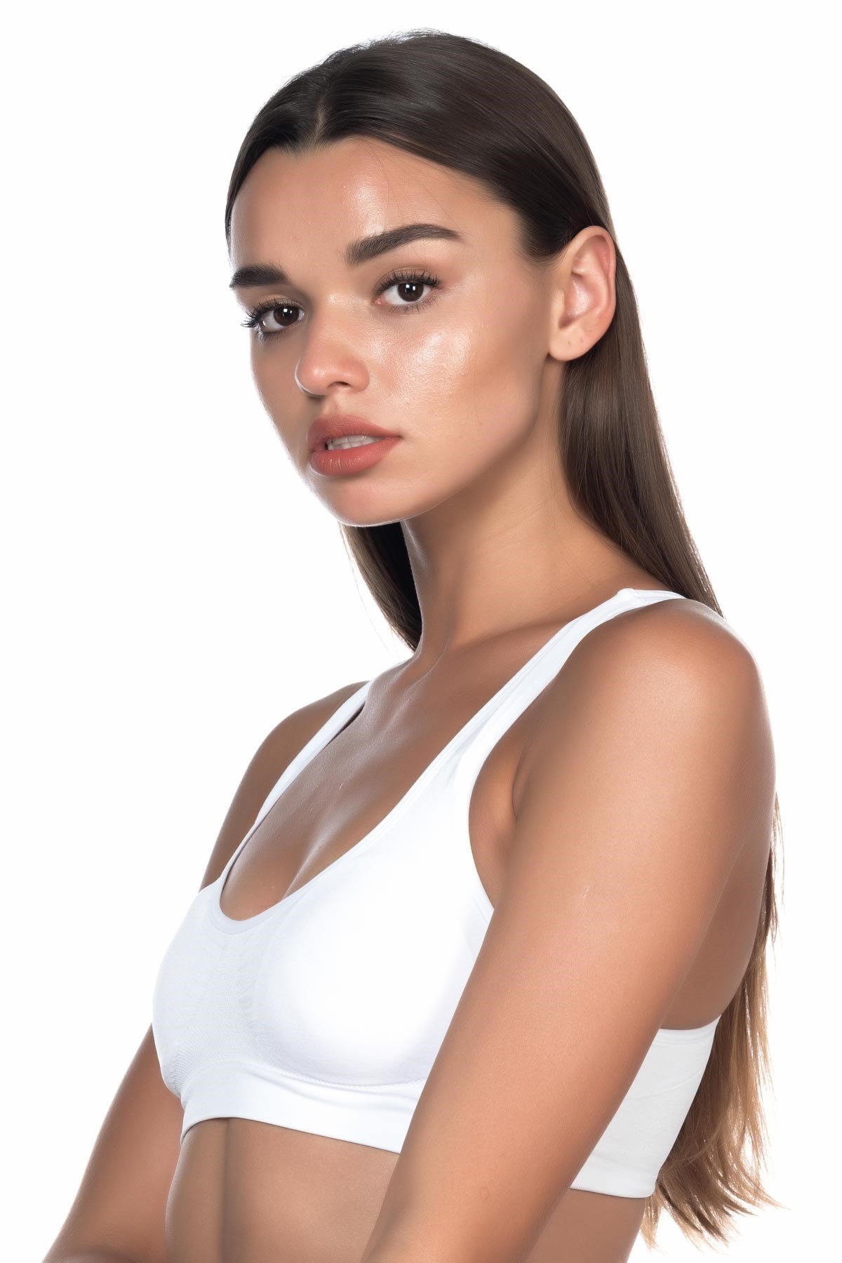 Dikişsiz Toparlayıcı Tam Kap Sütyen Emay 4025 - Siyah