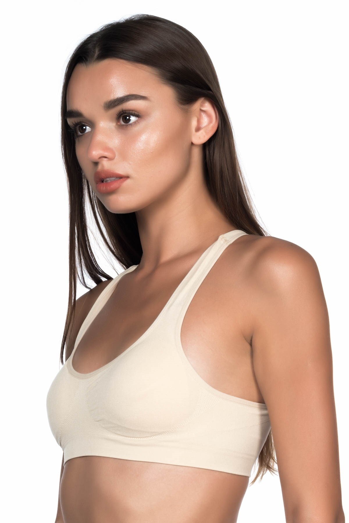 Dikişsiz Toparlayıcı Tam Kap Sütyen Emay 4025 - Siyah