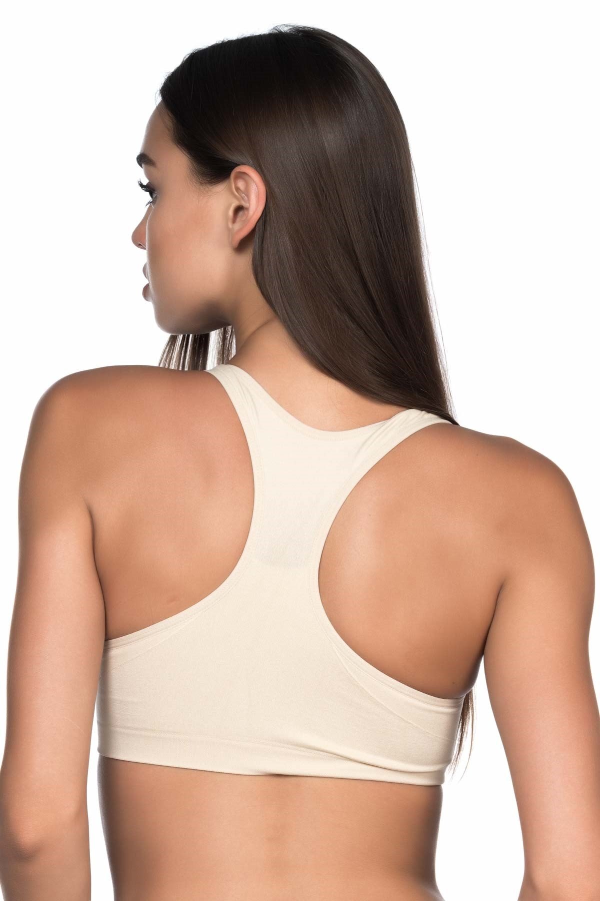 Dikişsiz Toparlayıcı Tam Kap Sütyen Emay 4025 - Siyah