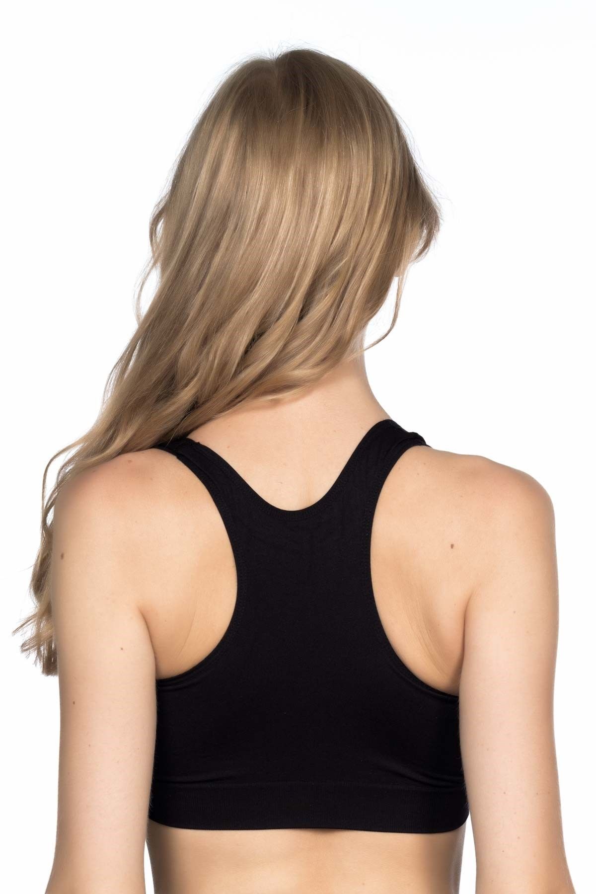 Dikişsiz Sporcu Büstiyer Emay 4001 - Siyah