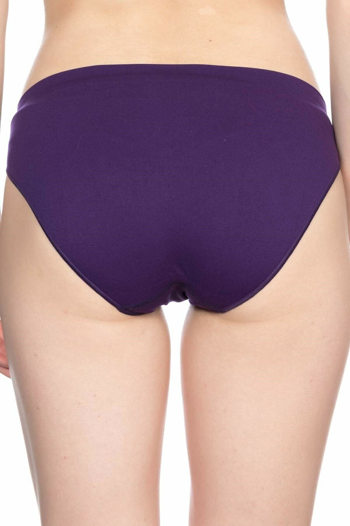 Dikişsiz Yüksek Bel Slip Korse Emay 3001 - Mor