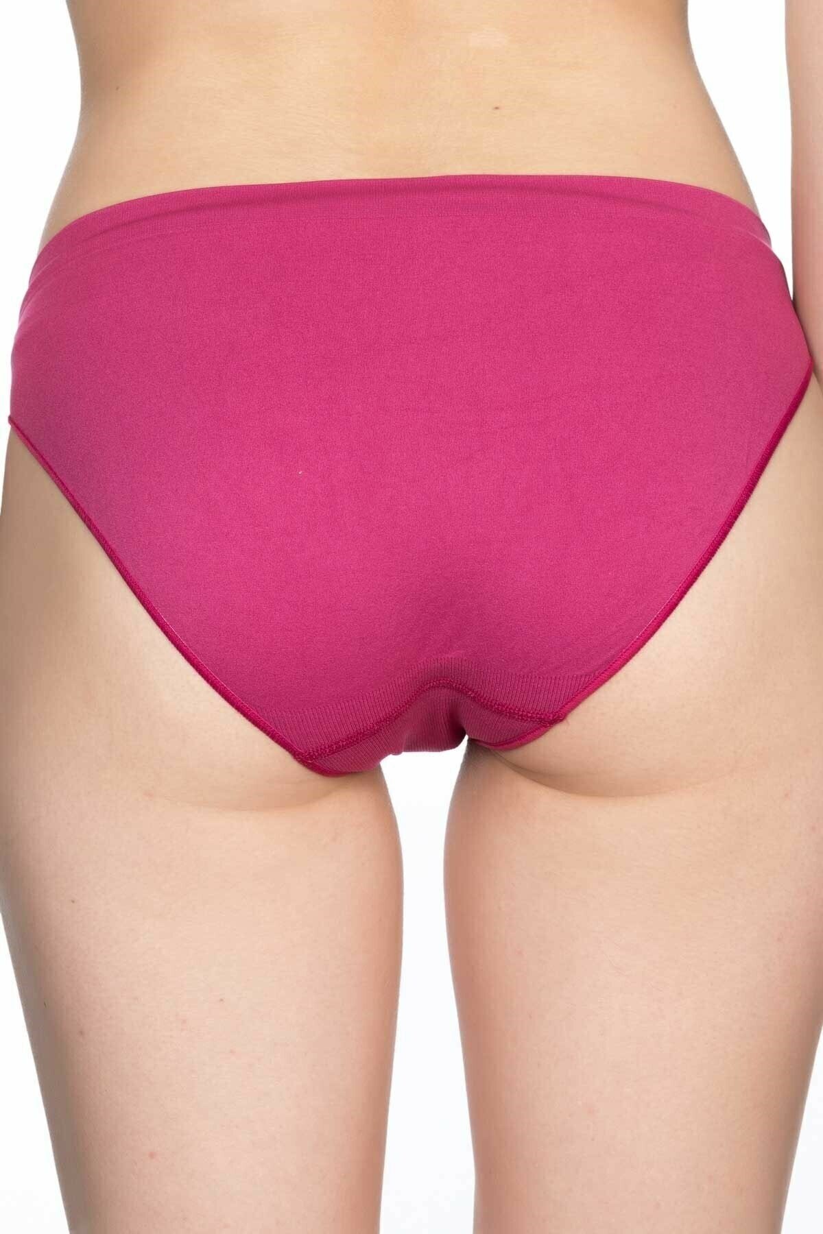 Dikişsiz Yüksek Bel Slip Korse Emay 3001 - Mürdüm