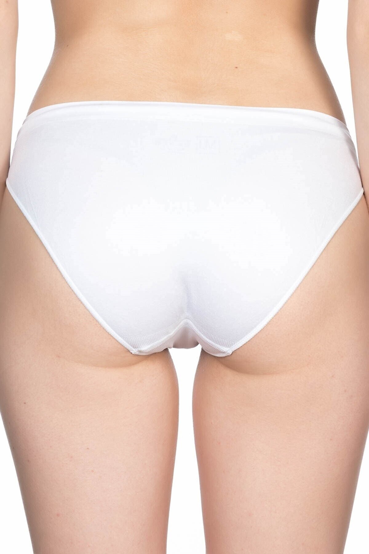 Dikişsiz Yüksek Bel Slip Korse Emay 3001 - Beyaz