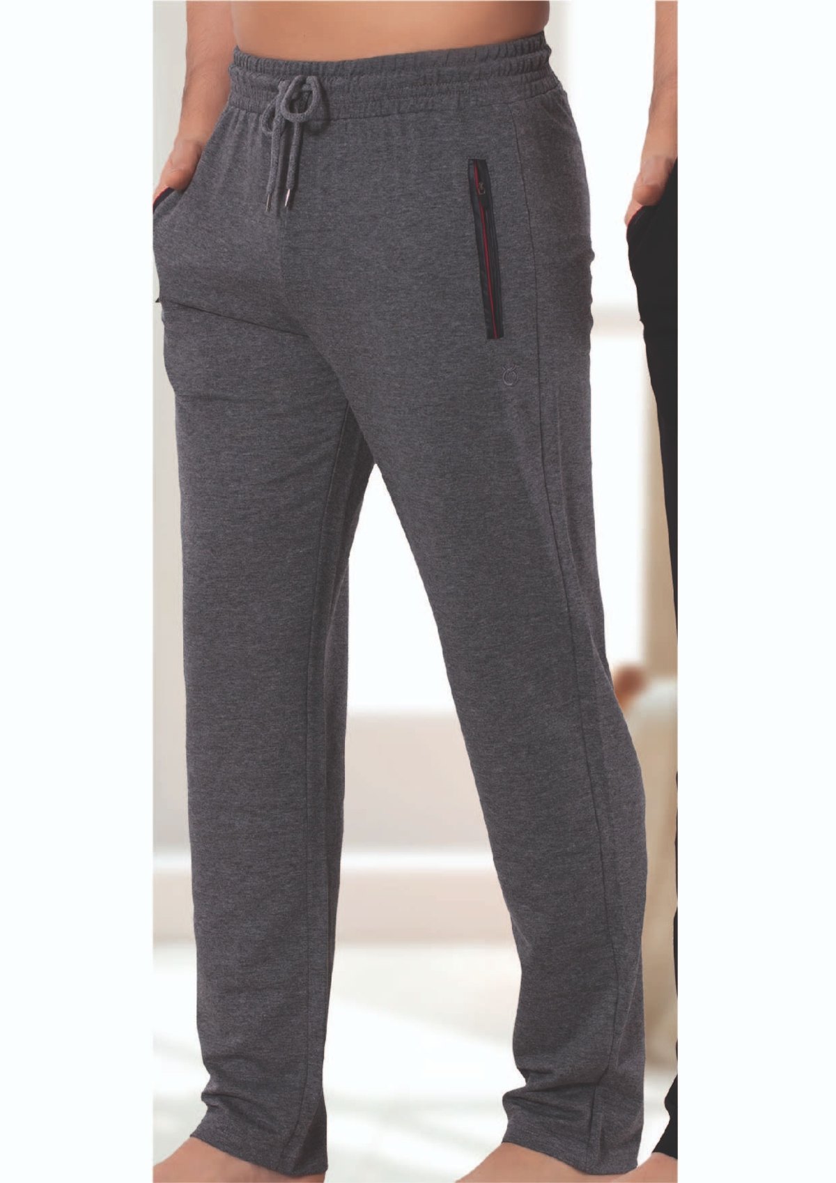 Öztaş Erkek Eşofman Altı Fermuarlı Cepli Beli Lastikli Öztaş 1501 - Görsel 2