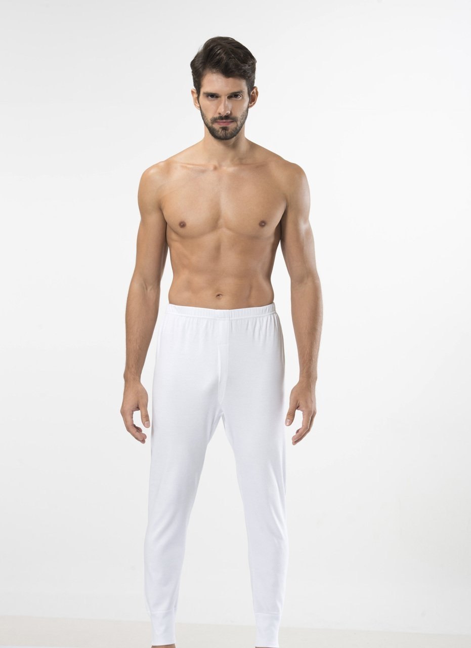 Termal İç Yüzey Fırçalı Uzun İçlik Türen 117 - Beyaz