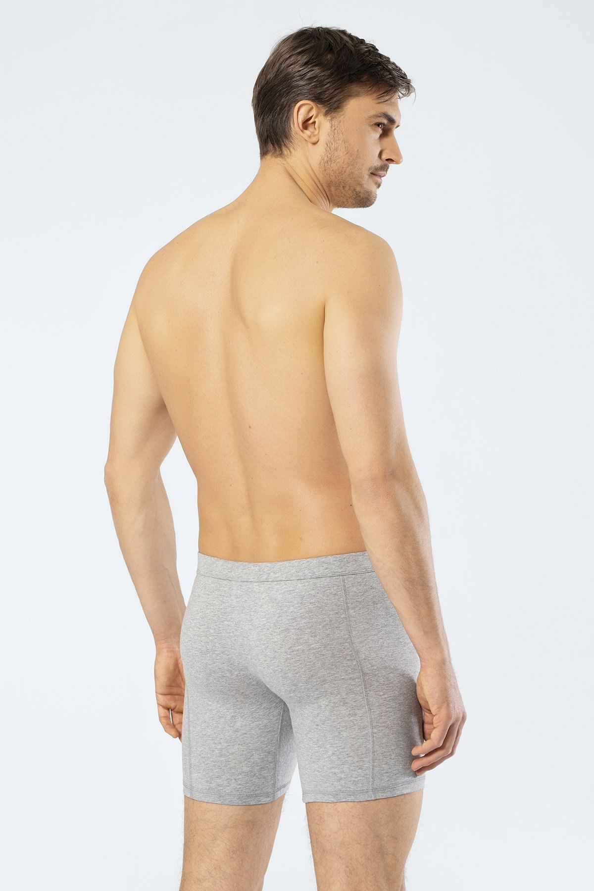 Modal Esnek Bel Lastiği Boxer Cacharel 1335 - Gri