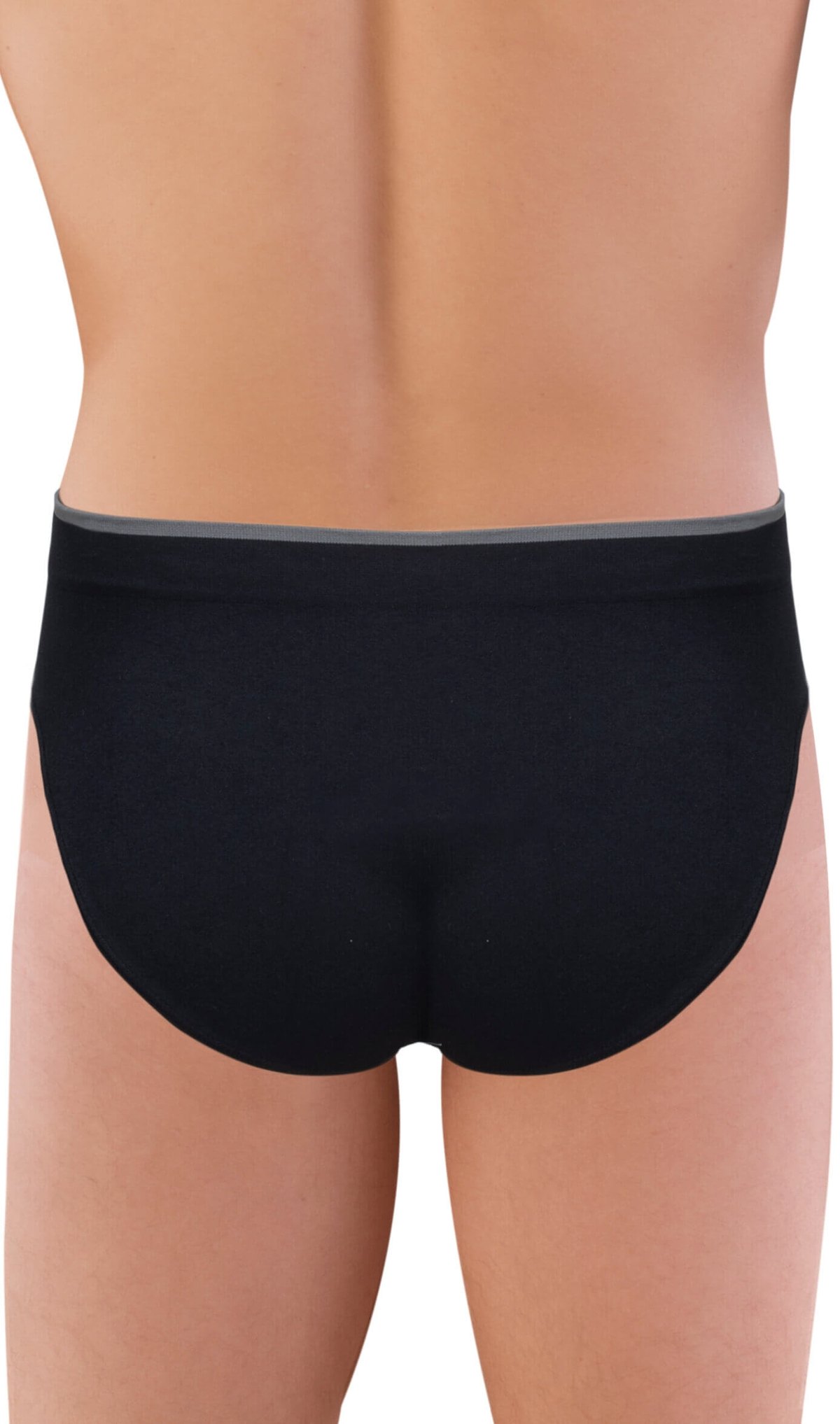 Pamuklu Lastikli Erkek Slip Emay 2109 - Siyah