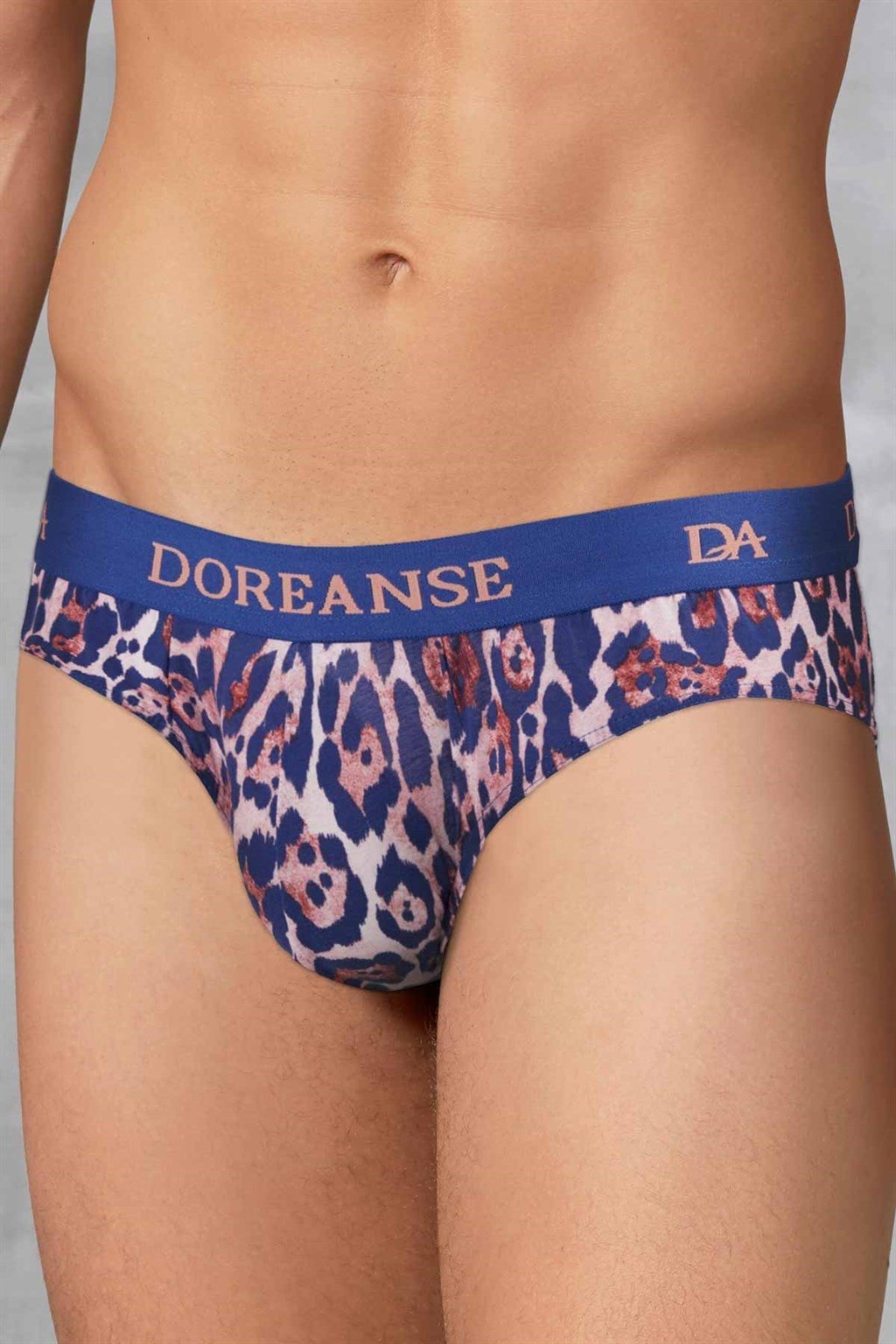 Fantazi Jockstrap Destekli String Tanga Modal Pamuk Doreanse 1270 - Leopink