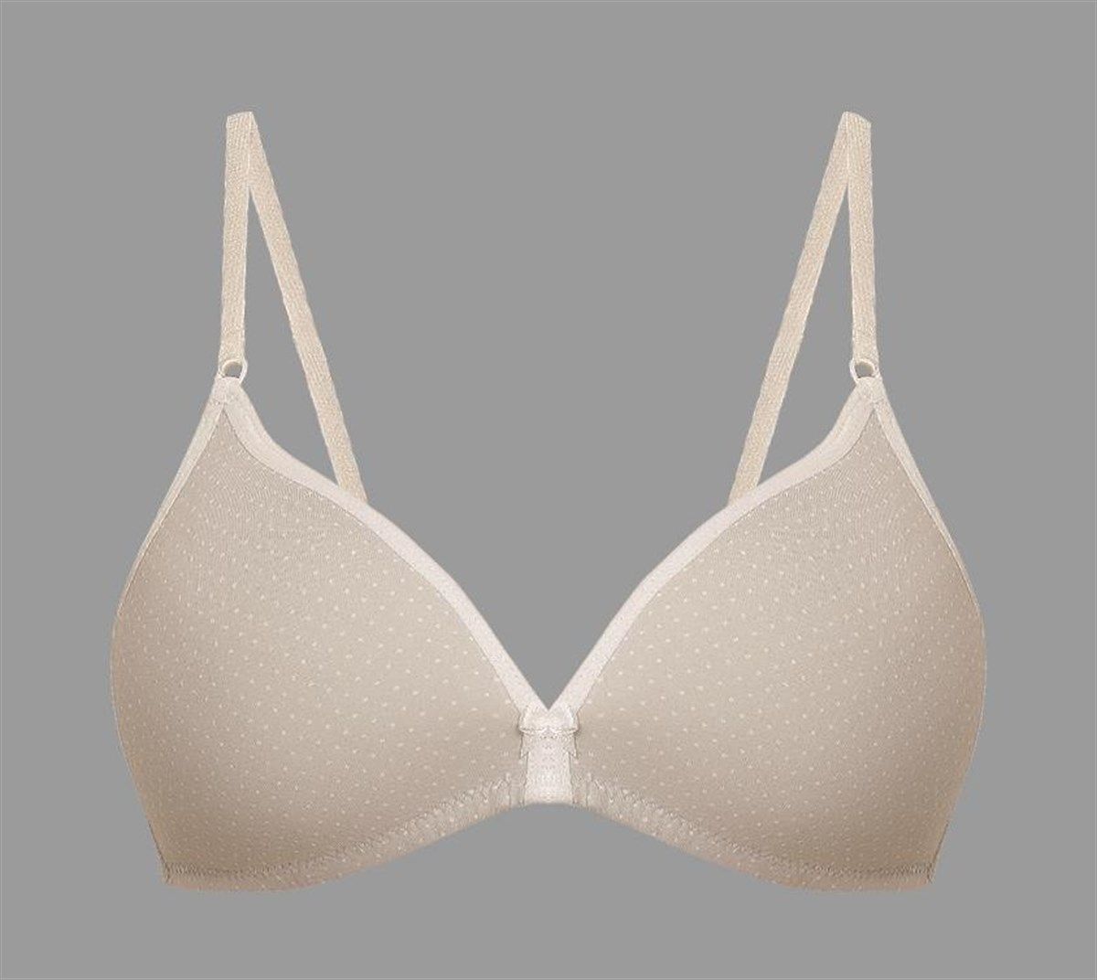 Balensiz Yapı Yumuşak Alıştırma Sütyeni NBB 3493 - Pembe