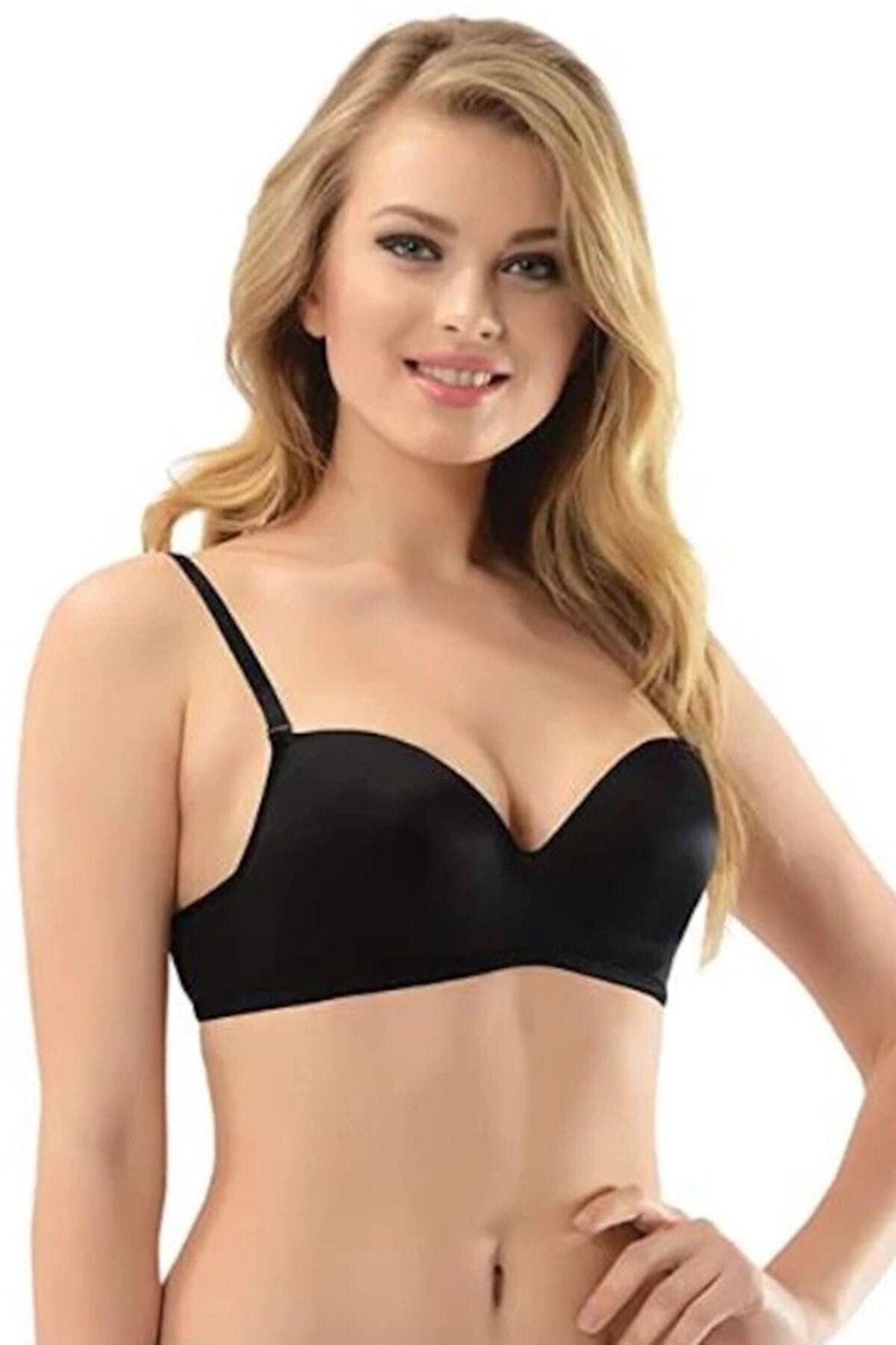 Hafif Destekli Gizli Telli Sütyen NBB 3414 - Siyah