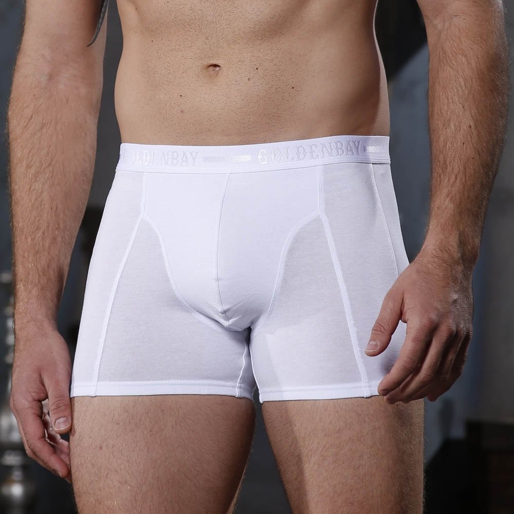 Goldenbay Erkek Boxer 1755 - Beyaz