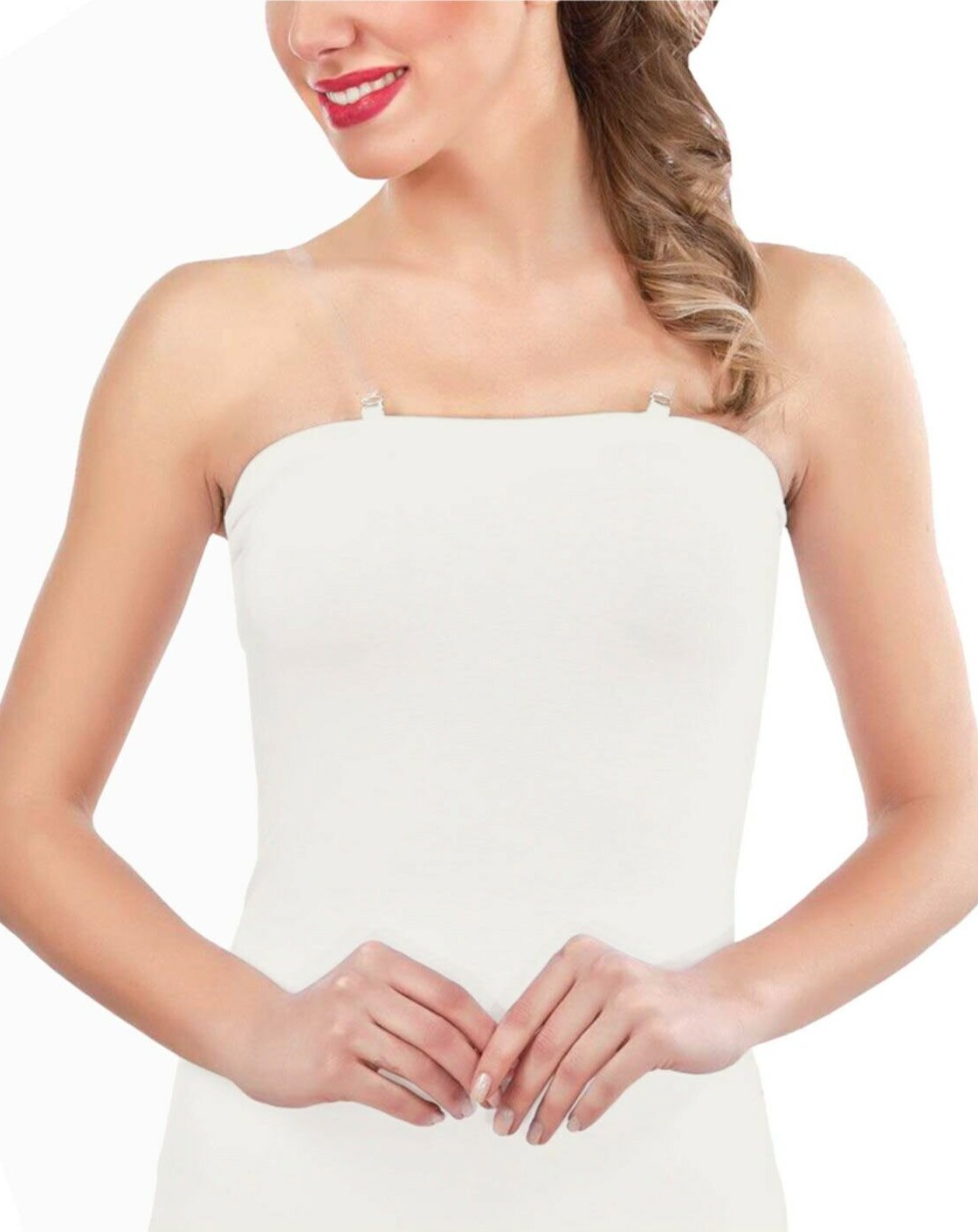 Pamuklu Dikişsiz Uzun Atlet İMER 1282 - Krem