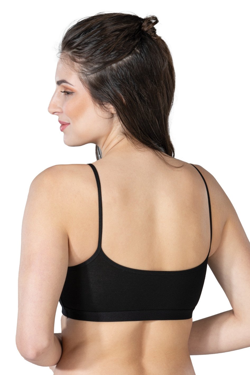 İnce Askılı Pedli Büstiyer Emay 1425 - Siyah