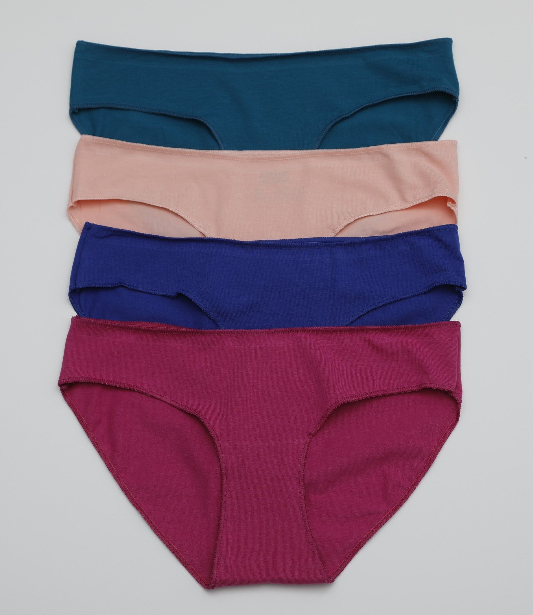 Likralı Yüksek Bel Bikini Slip Külot Öztaş 2734 - Karışık