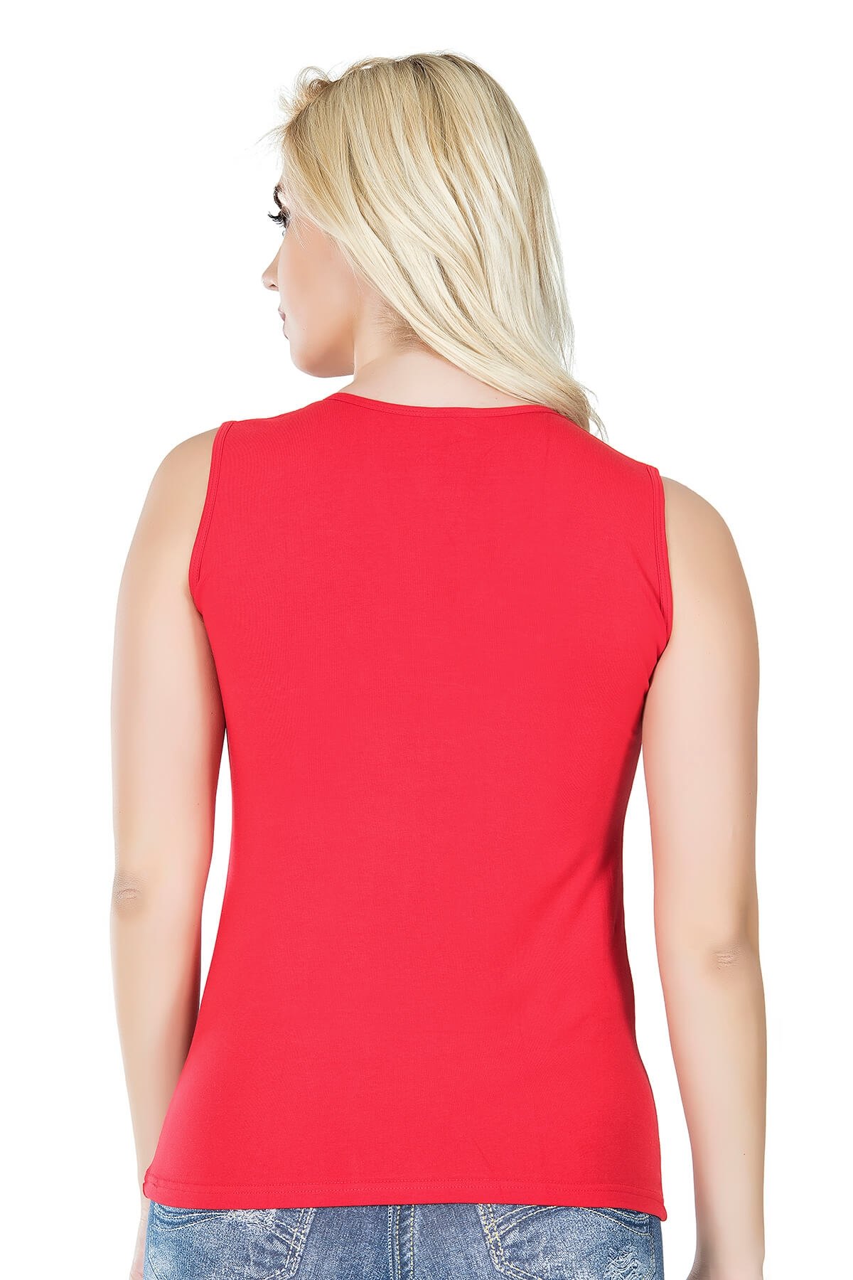 Esnek Tek Parça Body Kadın Derya 270 - Kırmızı