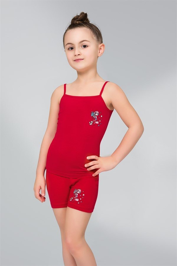 Namaldı Pamuklu Esnek İp Askılı Atlet Namaldı 484 - Görsel 2