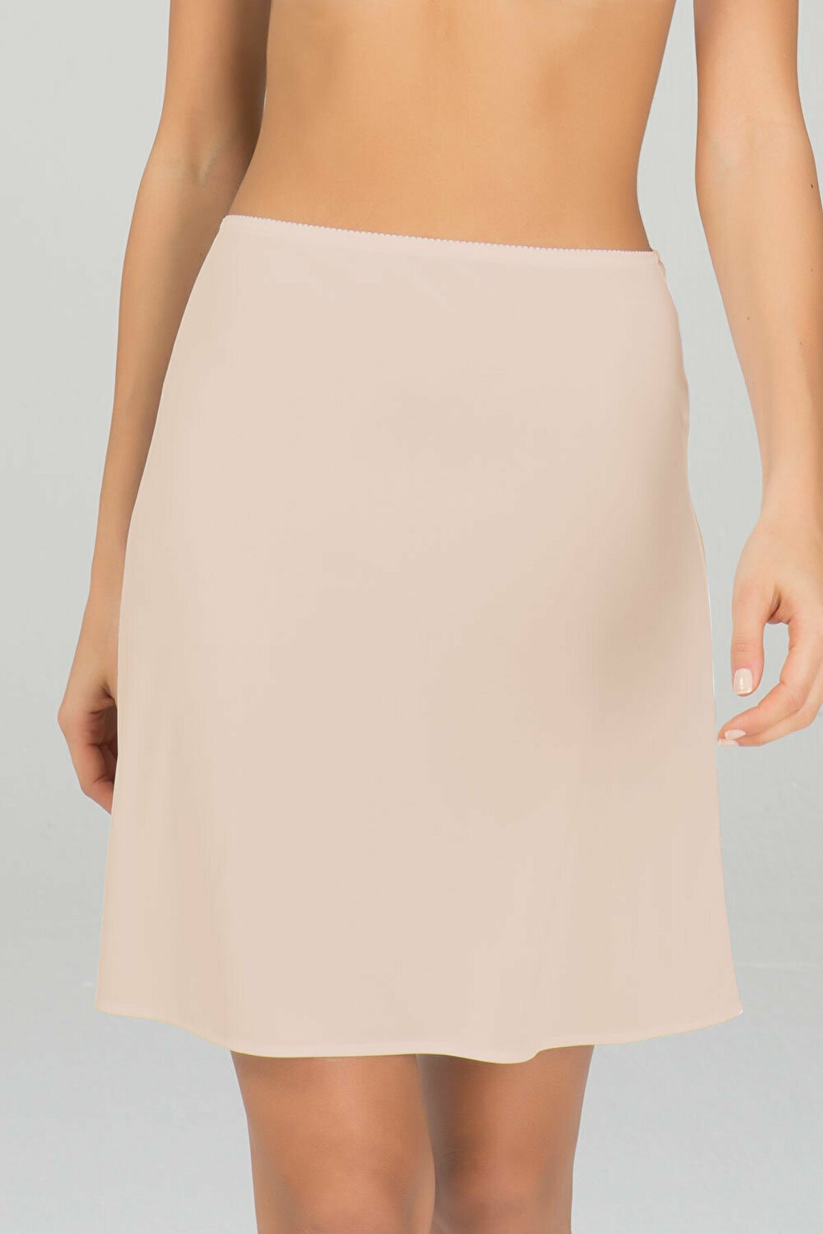 Kom Basic Midi Jüpon - Ten