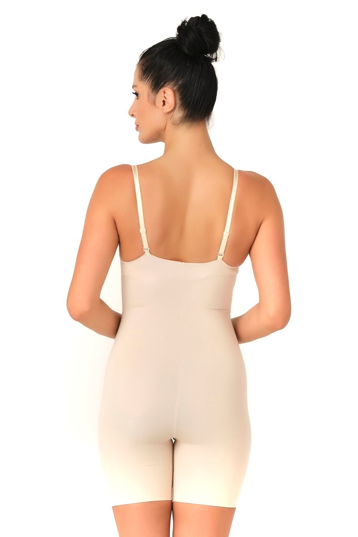 Lazer Kesim Göğsü Açık Toparlayıcı Korse Emay 2758 - Ten