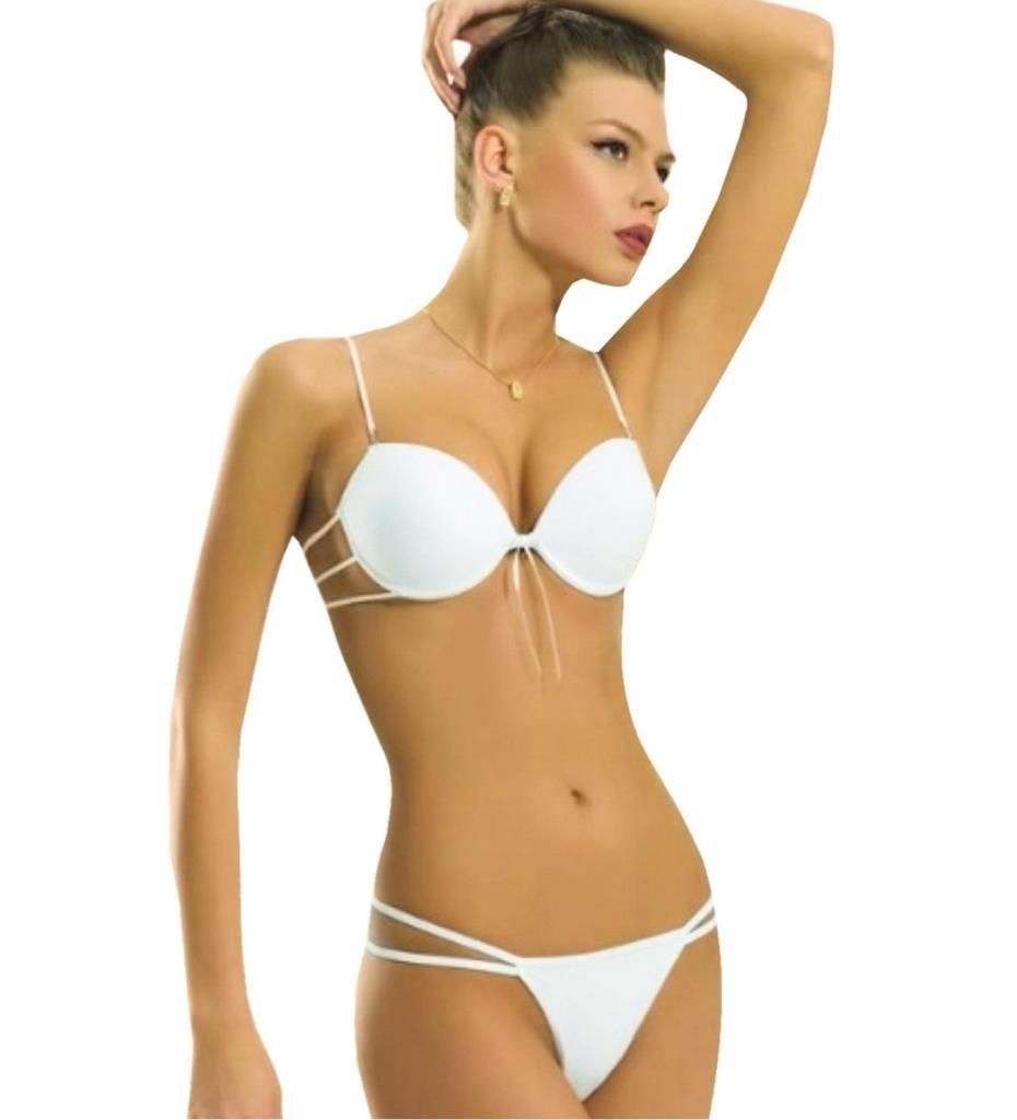 Le Jardin Dantel Detaylı Destekli Sütyen String Takım Le Jardin 6950 - Görsel 11