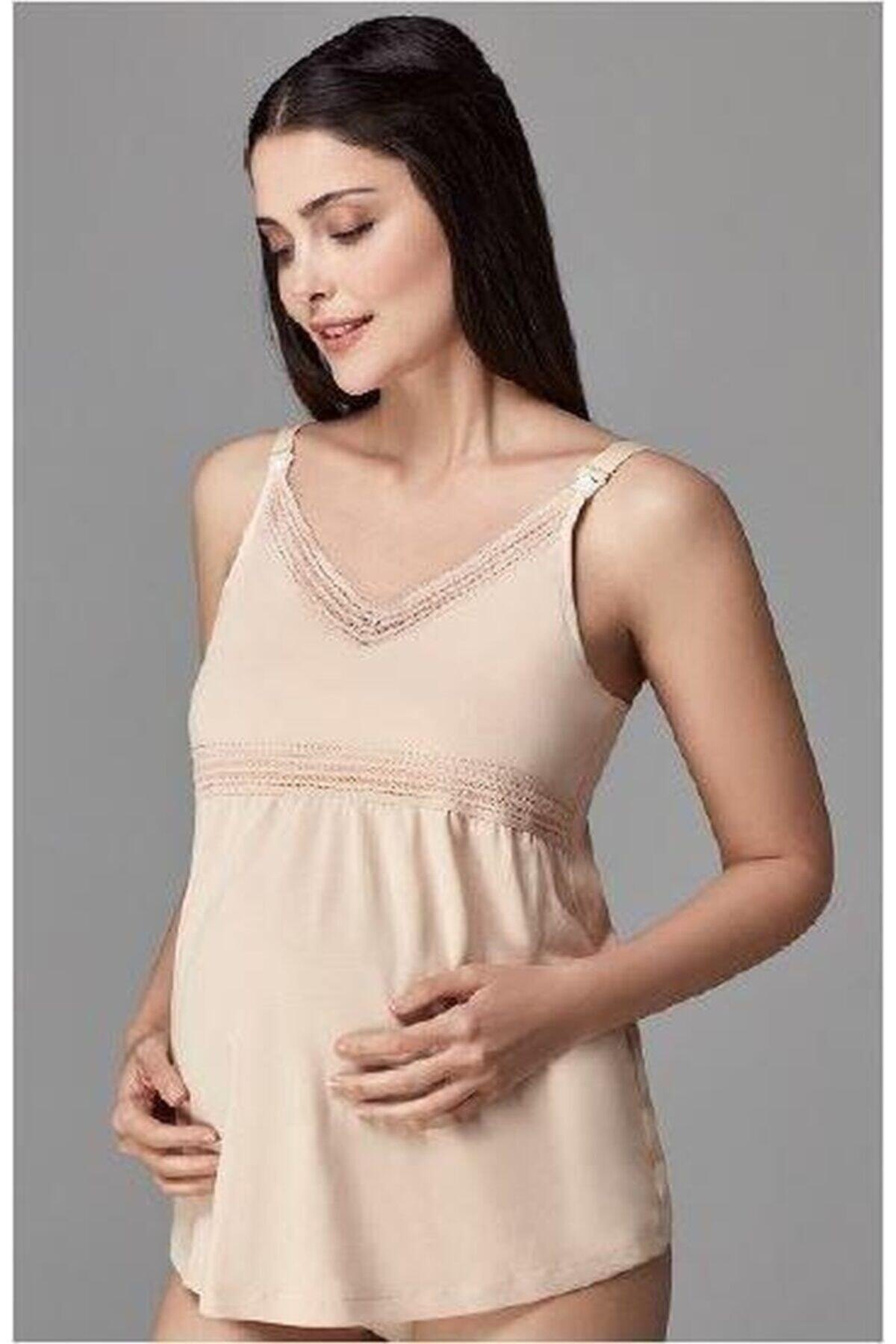 Çift Katmanlı Emzirme Atleti Eros 510 - Ten