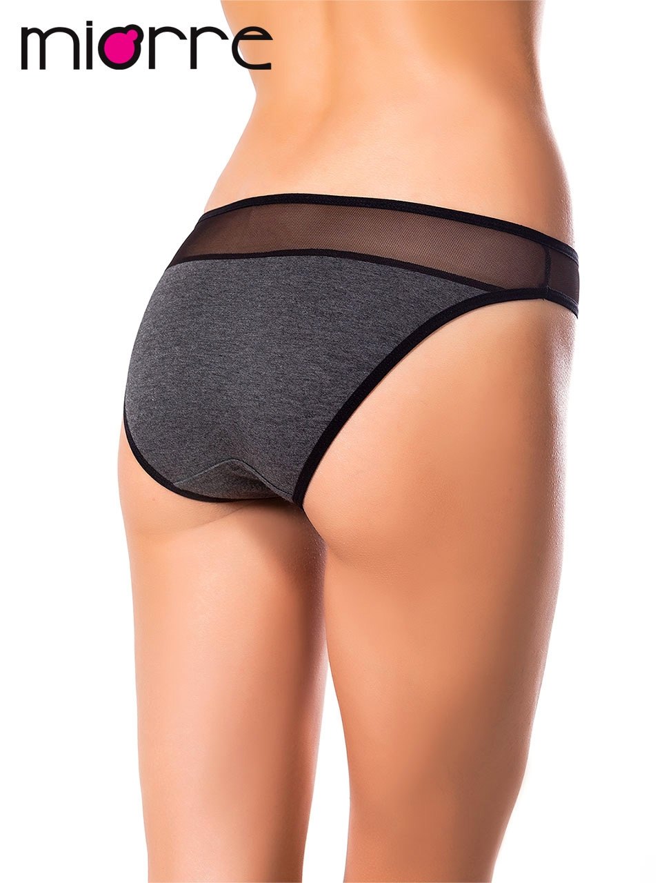 Miorre Bayan Penye Slıp Külot - Antrasit