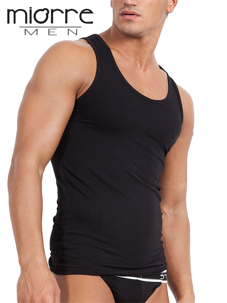 Miorre Miorre Yüzde yüz Pamuk Penye Erkek Atlet - Büyük Beden Seçenekleri - Görsel 6