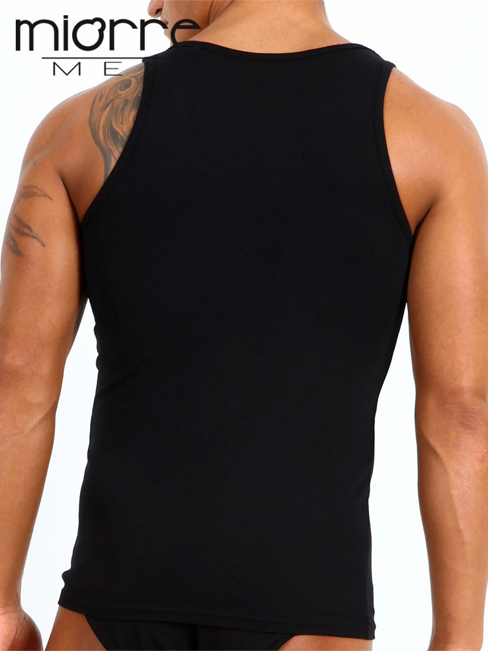 Miorre Miorre Yüzde yüz Pamuk Penye Erkek Atlet - Büyük Beden Seçenekleri - Görsel 7