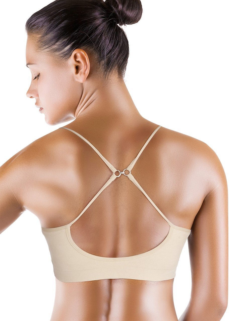 Miorre Ultra Comfort Dikişsiz Yumuşak Kap Sport Sütyen - Ten