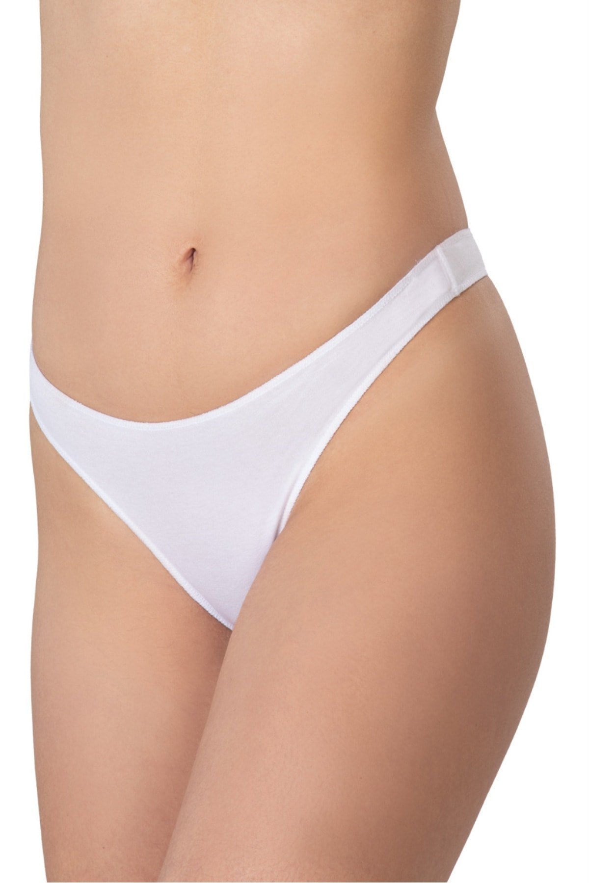 İp Detaylı Minimal String Külot Emay 1440 - Beyaz