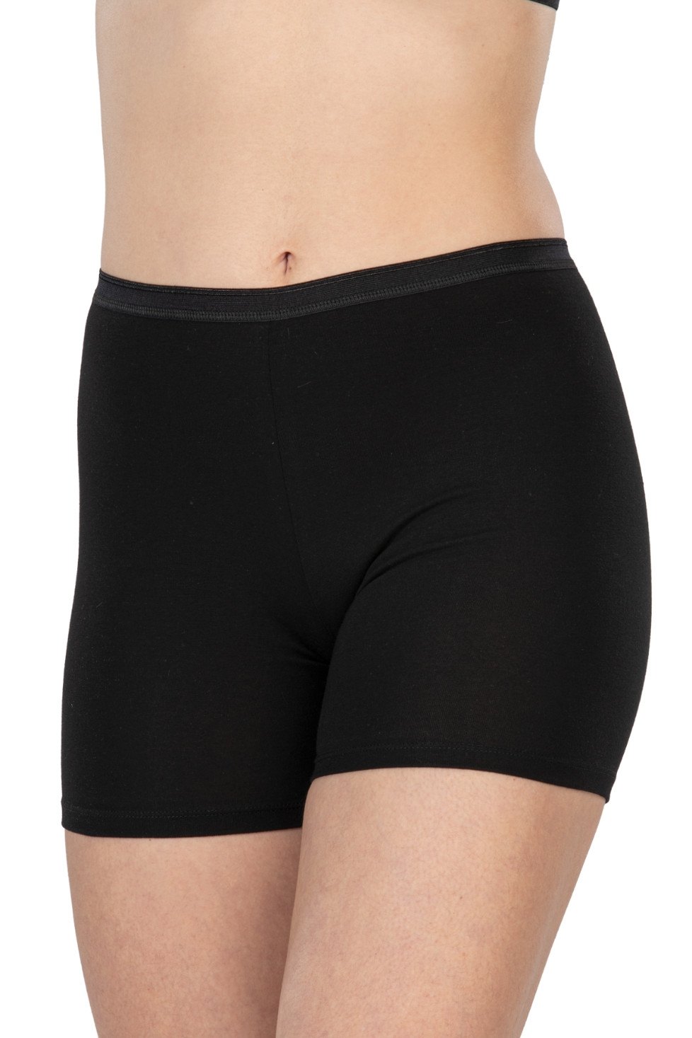 Pamuklu Uzun Paça Boxer Emay 1430 - Siyah