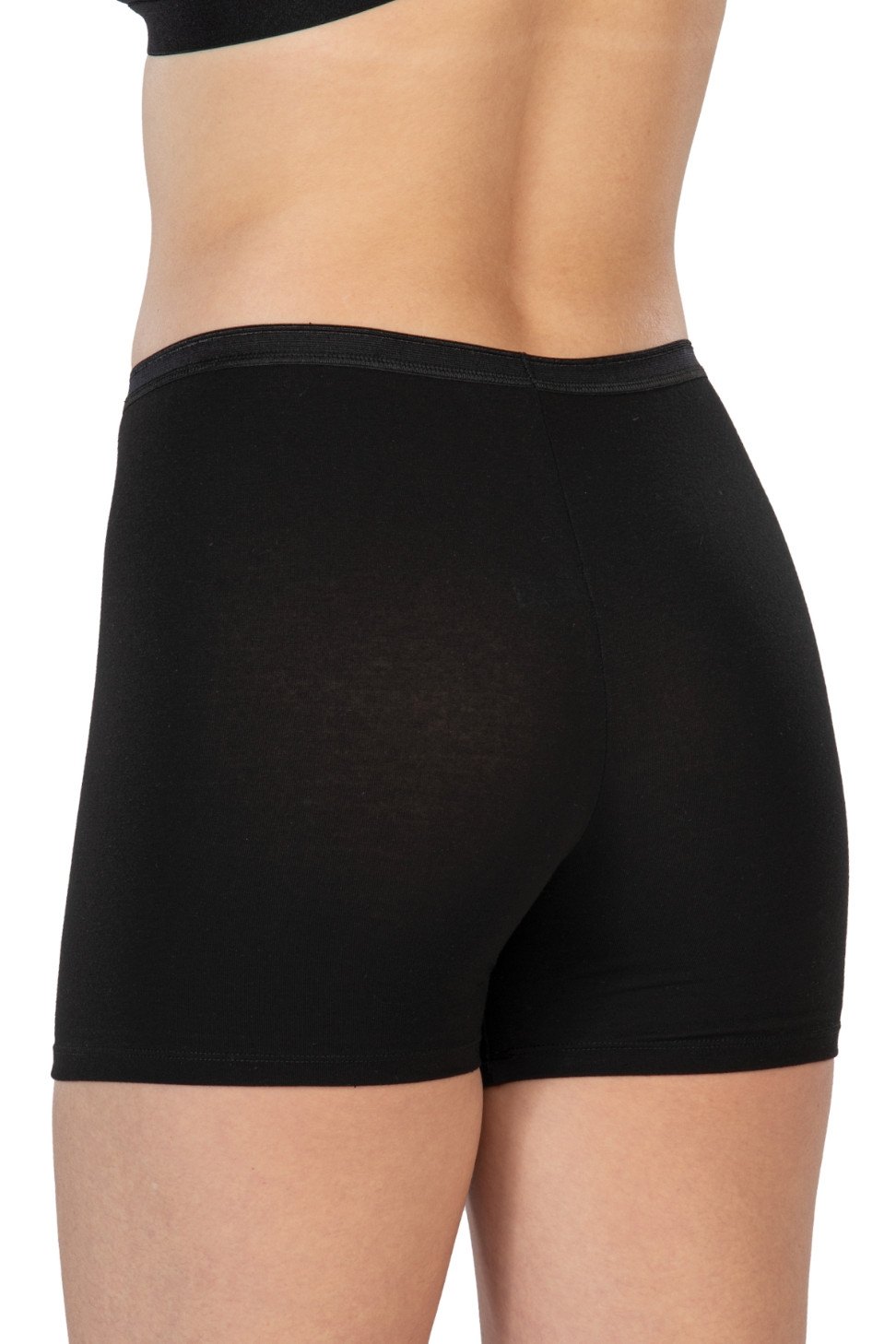 Pamuklu Uzun Paça Boxer Emay 1430 - Siyah