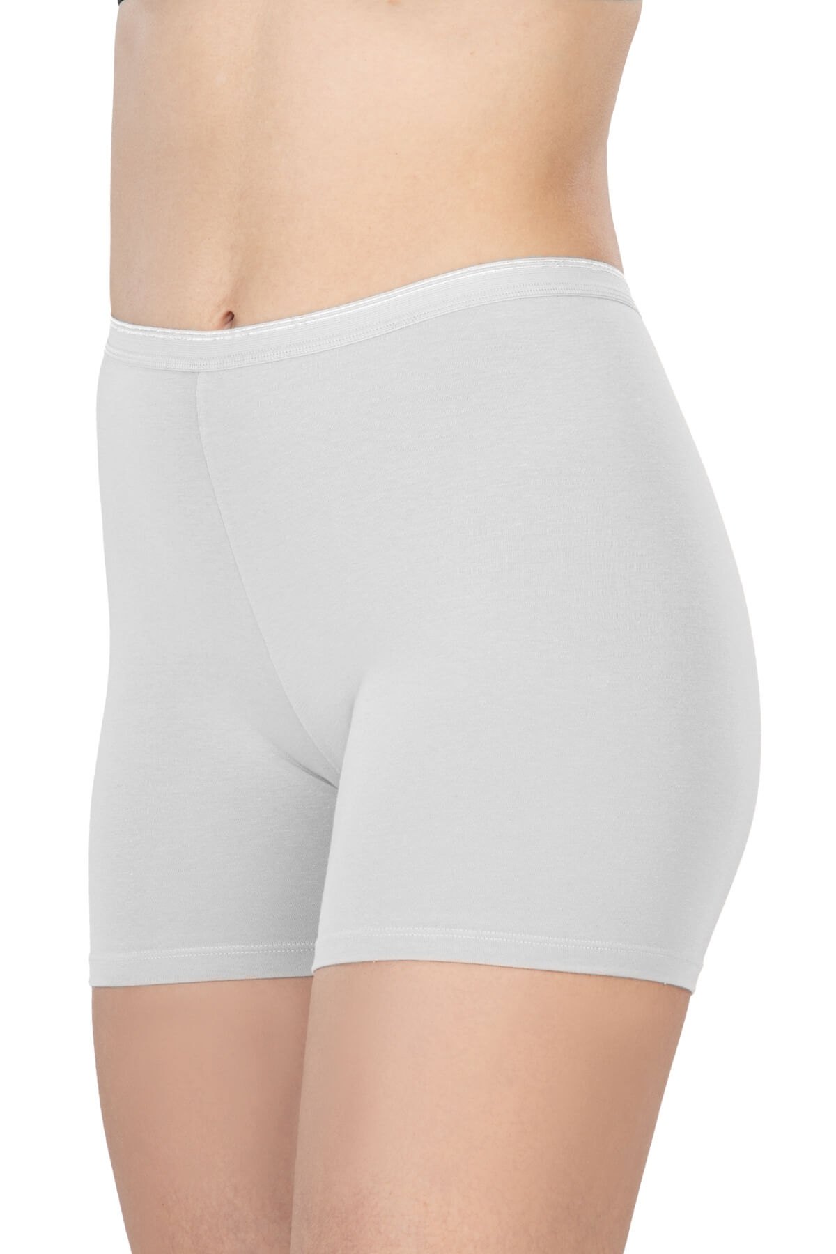 Pamuklu Uzun Paça Boxer Emay 1430 - Beyaz