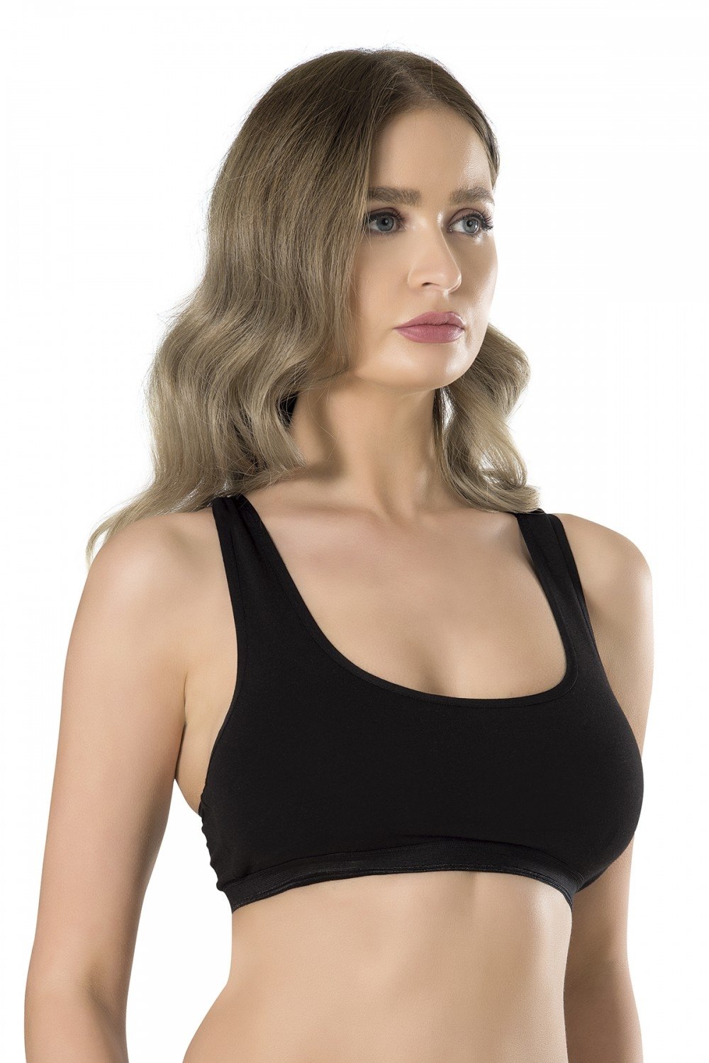 Esnek Yapı ve Balen Olmadan Konfor Sağlayan Büstiyer Fabony 1010 - Siyah