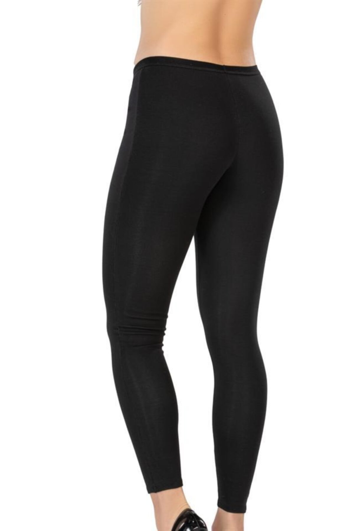 Yüksek Bel Termal Tayt Emay 1434 - Siyah