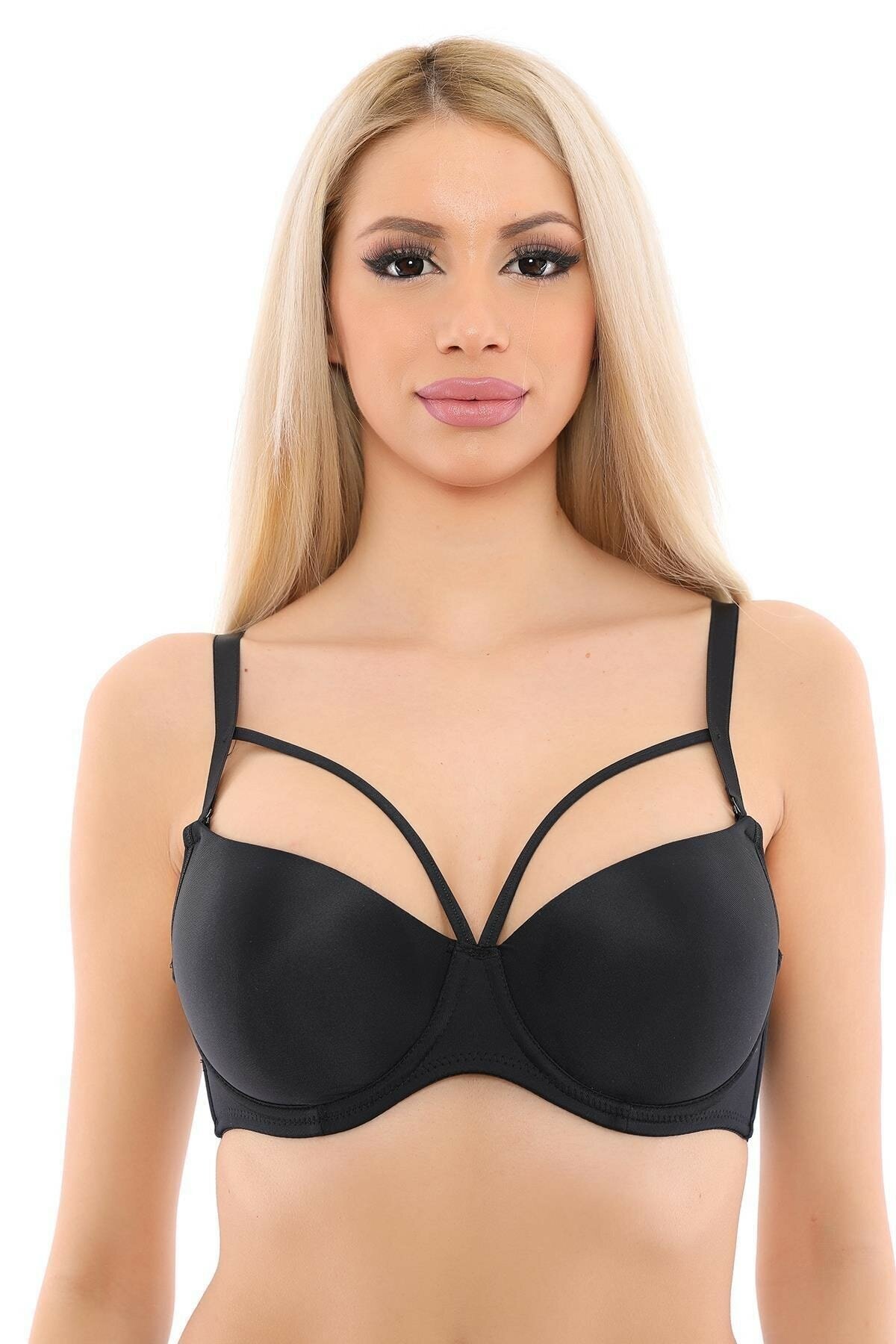 Orkide Dantel Detaylı Büyük Beden Bralet Sütyen Orkide 8000