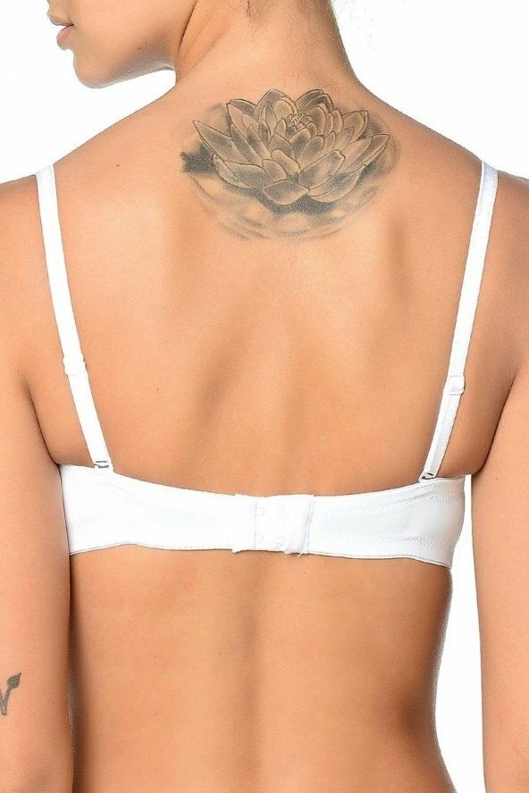 Dantelli Straplez Sütyen Orkide 2550 - Beyaz