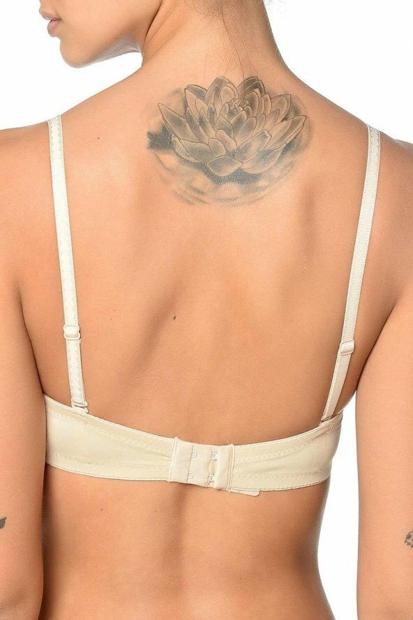 Dantelli Straplez Sütyen Orkide 2550 - Ten