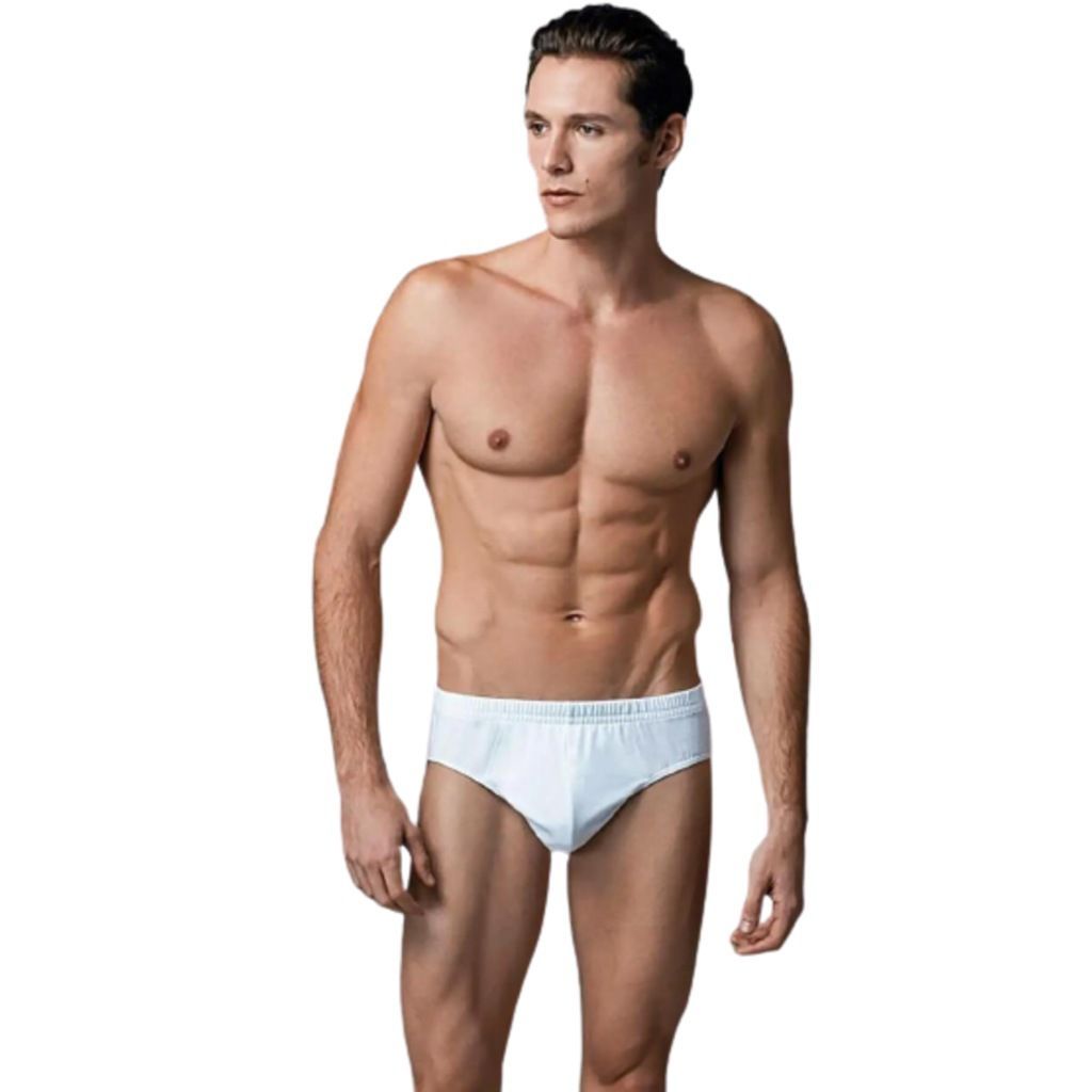 Pamuklu İnce Slip 2'li Set Eros 040 - Beyaz